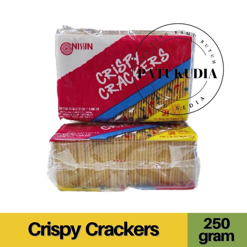 

Crispy Crackers Nissin 250 gram | Krispi Krakers Nissin Krispy Cracker