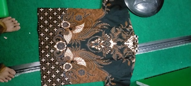 Peksi Asmoro Kemeja Batik Pria Lengan Pendek Full Furing Katun Halus Sragenan