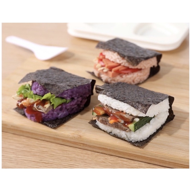 Cetakan Bento Onigiri Sandwich - Cetakan Bento Mold Bekal Anak