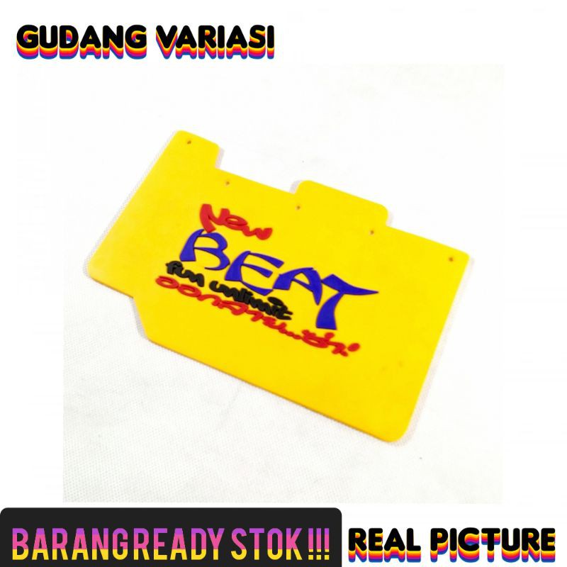 Mudflap penahan lumpur beat Fi new injeksi Tulisan thailand