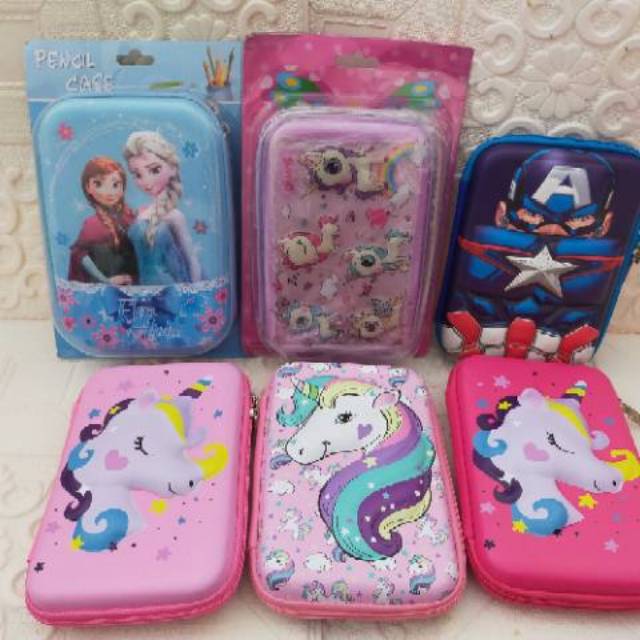 Kotak pensil smiggle Unicorn Little Pony LOL Spiderman Kotak pensil smiggle Unicorn Little Pony LOL Spiderman