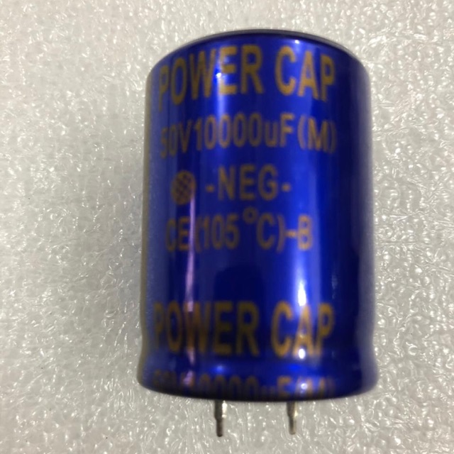 Elco 10000uf 50v POWER CAP