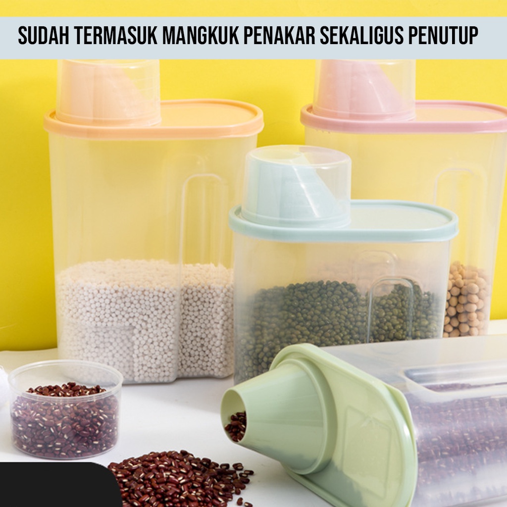 Kontainer makanan || Tempat penyimpanan sereal