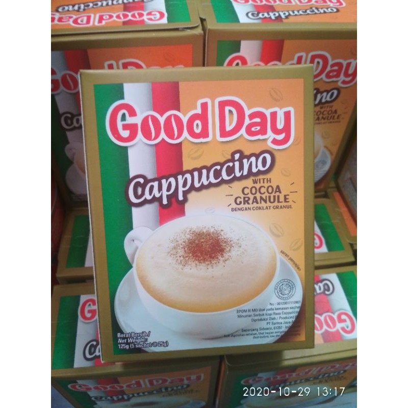 

Good Day Cappucino Box 5×25g