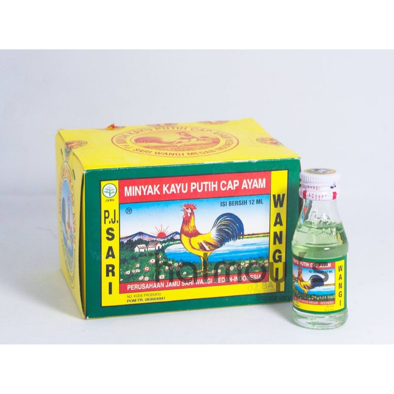 minyak kayu putih cap ayam 12ml