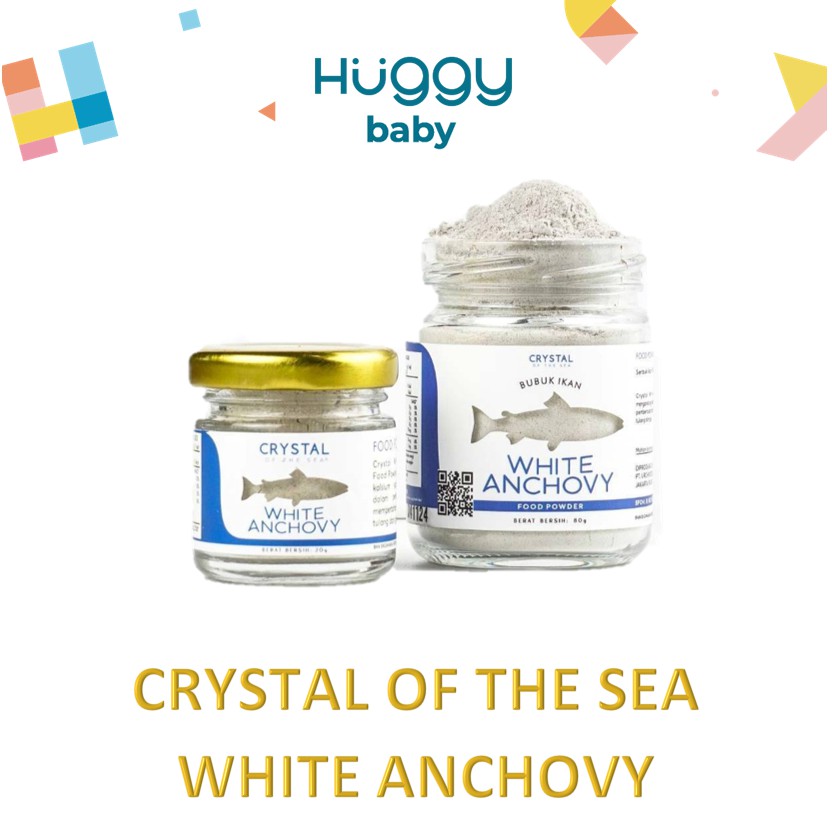 Crystal of the Sea WHITE Anchovy Powder Bubuk Teri BPOM HALAL