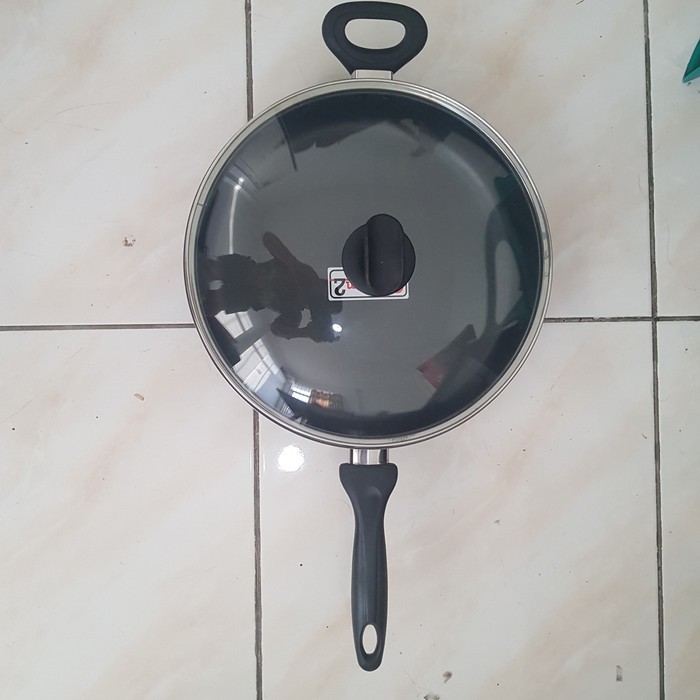 Wajan Chicken Fryer 12&quot; 30Cm Quantum 2. Stir Wok 30cm Quantum