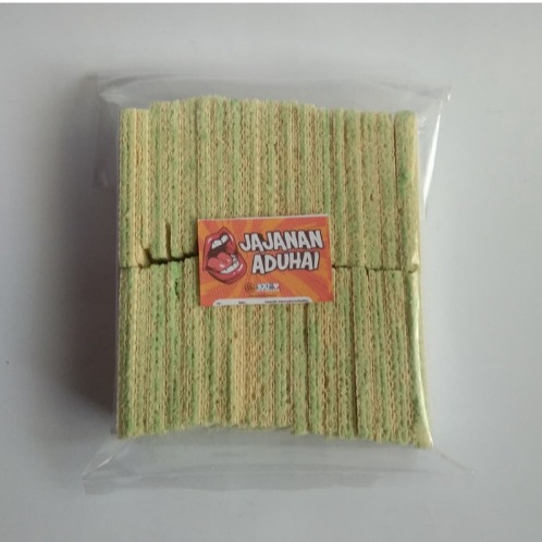 

JAJANAN ADUHAI - WAFER PANDAN 150GR