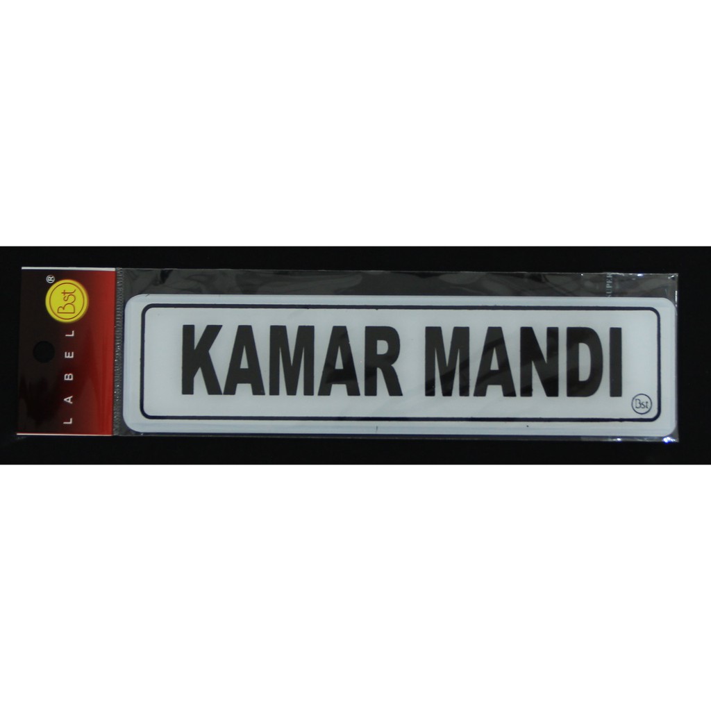 

Label Akrilik Kamar Mandi
