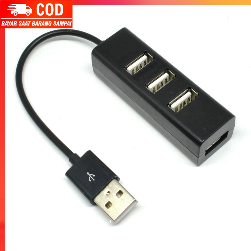 (100% BARANG ORI) EASYIDEA Portable USB Hub 4 Port - HB3004