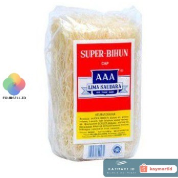 

Bihun AAA - Bihun Beras Super Bihun Lima Saudara 200gr Mi Instan