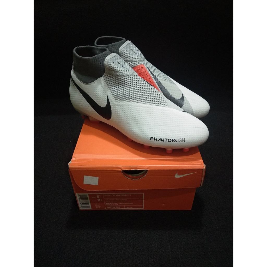Sepatu Nike Phantom VSN PRO DF FG Pure Platinum Original Murah
