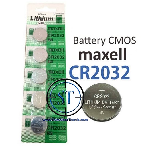 Battery Batere Kancing CR2032 Micro Lithium Cell Baterai CEMOS CR 2032