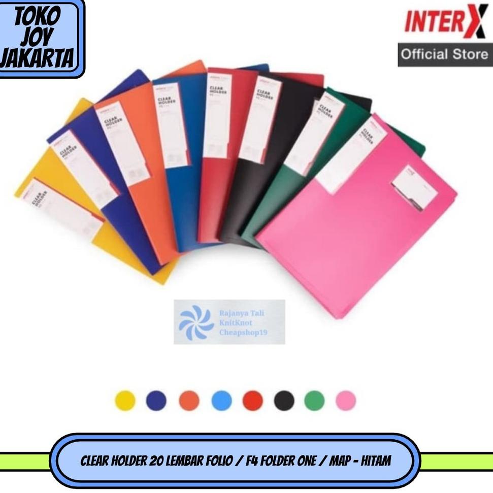 

(L1T4) Clear Holder 20 lembar Folio / F4 Folder One / Map //Trend@lagi