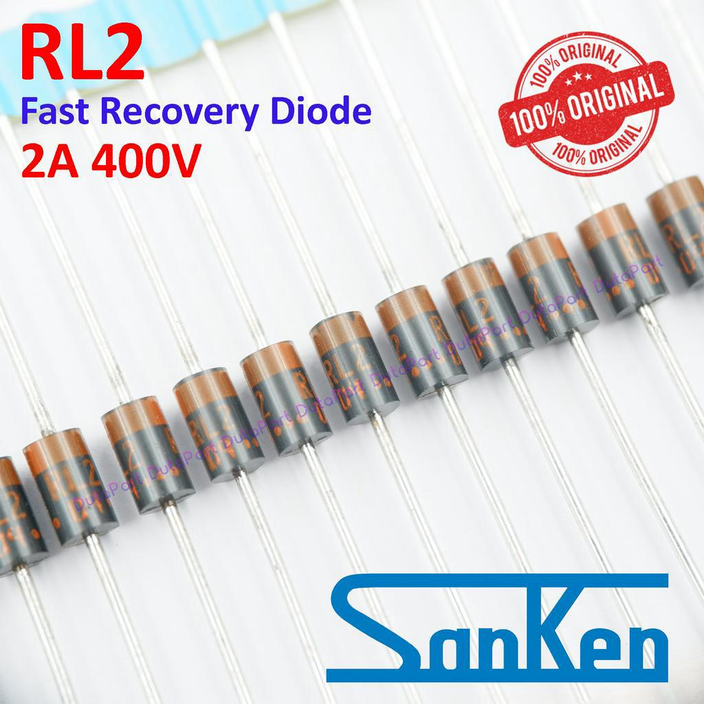 RL2 2A 400V ORIGINAL SANKEN JAPAN Fast Recovery Diode Dioda