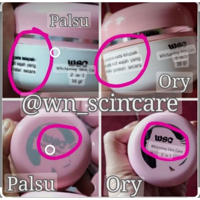 WSC cream pemitih