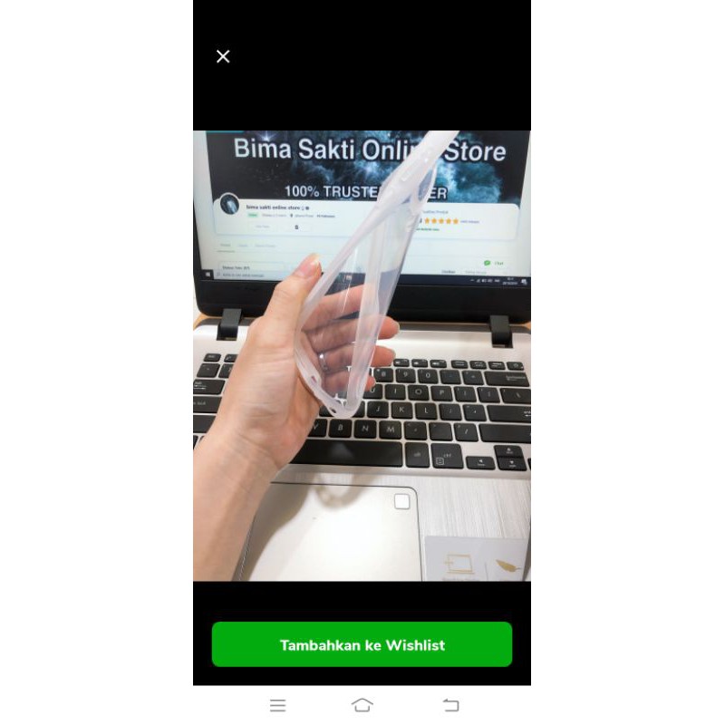 REDMI NOTE 8 SOFTCASE CASING AUTO FOCUS BENING GRAY