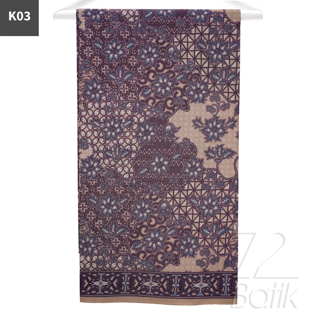 KAIN BATIK PREMIUM Bahan Katun Motif Sekar Jagad Warna Cream 721784 Cap 72 Jarik Jarit Samping Kebat Panjang Batik Katun Modern Premium Bahan Seragam Batik Pernikahan Kantor Keluarga Murah Kamen Jadi Batik Bali Lembaran