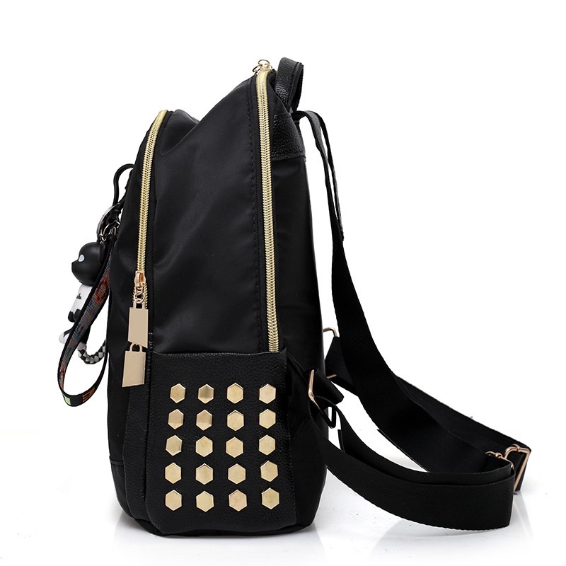 TI 3137 - TAS RANSEL WANITA IMPORT MURAH FASHION STYLE KOREA TERBARU - D