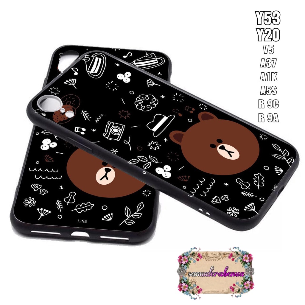 SS015 SOFTCASE BEAR vivo Y53 Y71 y71i Y81 y81c Y83 V5 y65 v5s V5 lite Y91c y1s Y91 y93 y95 SB1251