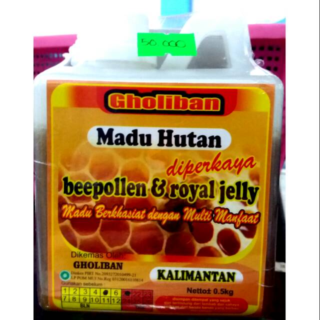 

Madu Hutan Madu Murni Gholiban Madu Kalimantan Asli 500ml