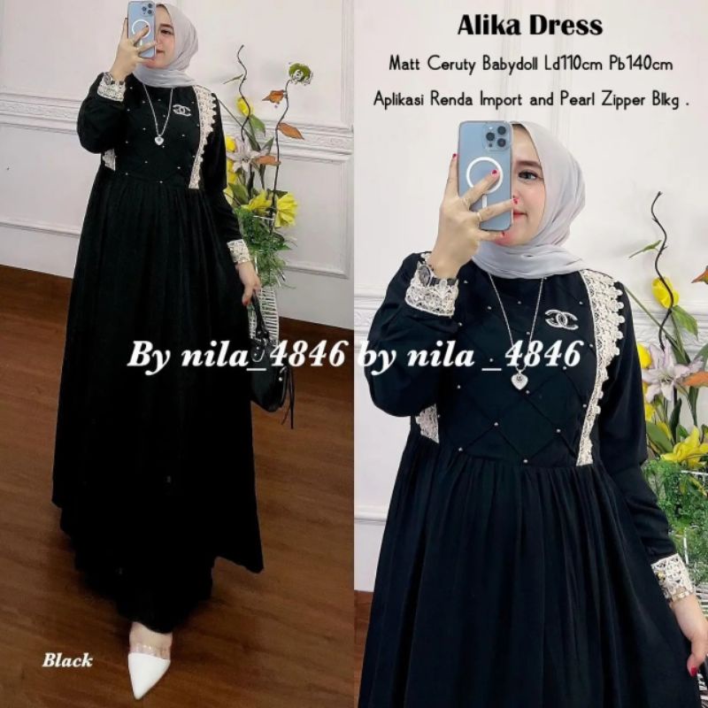 gamis alika dress alika maxy