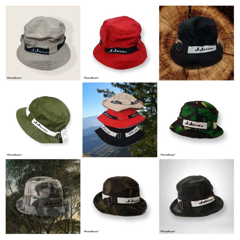 Topi Backet kids anak/Topi Backet hat jj kids