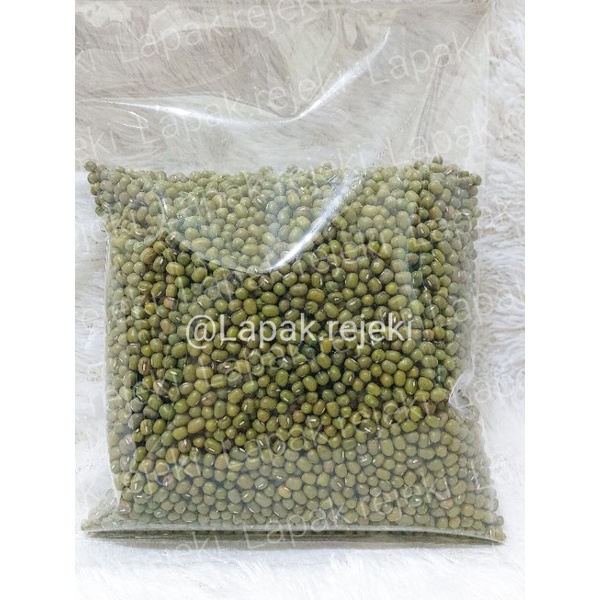 

Kacang Hijau Import 500gram / Green Bean / Mung Bean