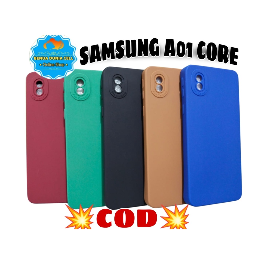 SAMSUNG A01, A01 CORE - SOFTCASE PRO KAMERA PC SAMSUNG GALAXY A01 // A01 CORE - BDC