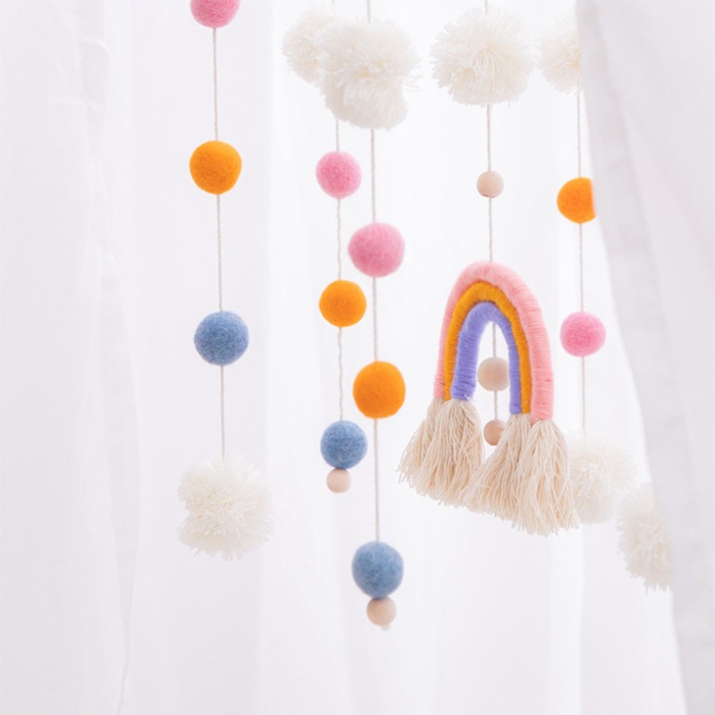 Mary Mainan Gantung Bahan Kayu Untuk Tempat Tidur Bayi