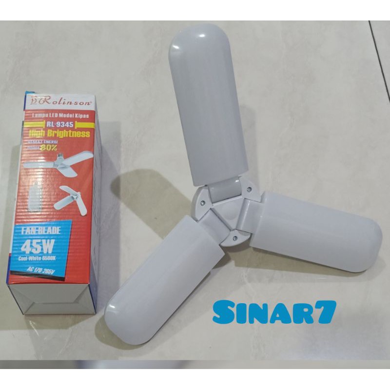 Lampu LED model kipas high brightness RL-9345 Rolinson
