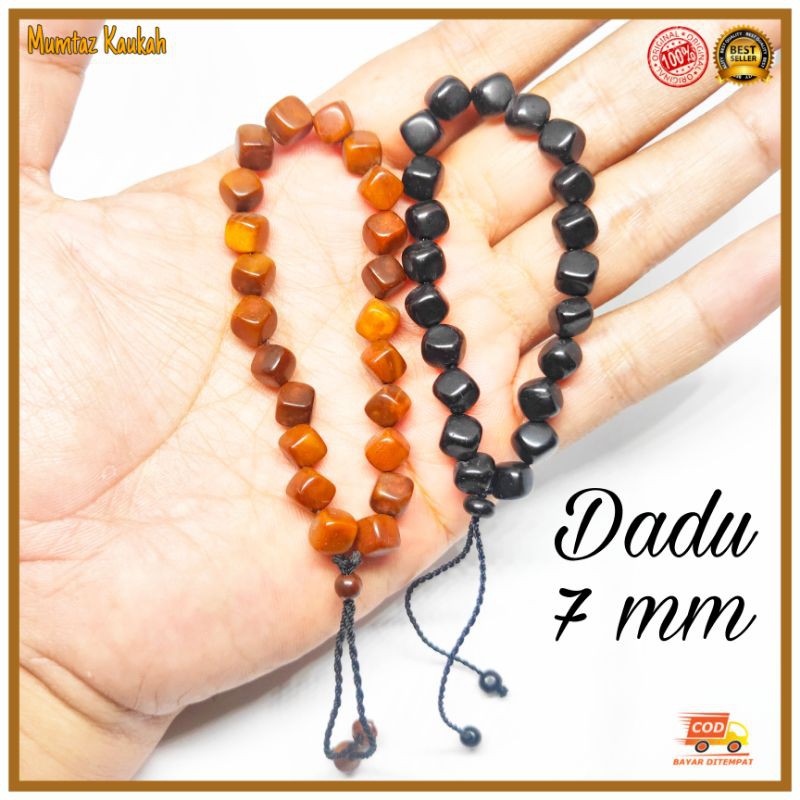 Gelang kaukah asli dadu sedang 7 mm original gelang kokka kaoka