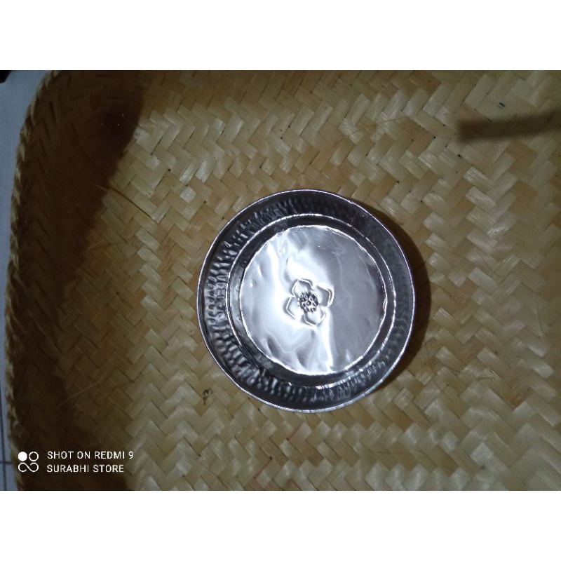 Bokor / wadah persembahan ritual Bali Aluminium