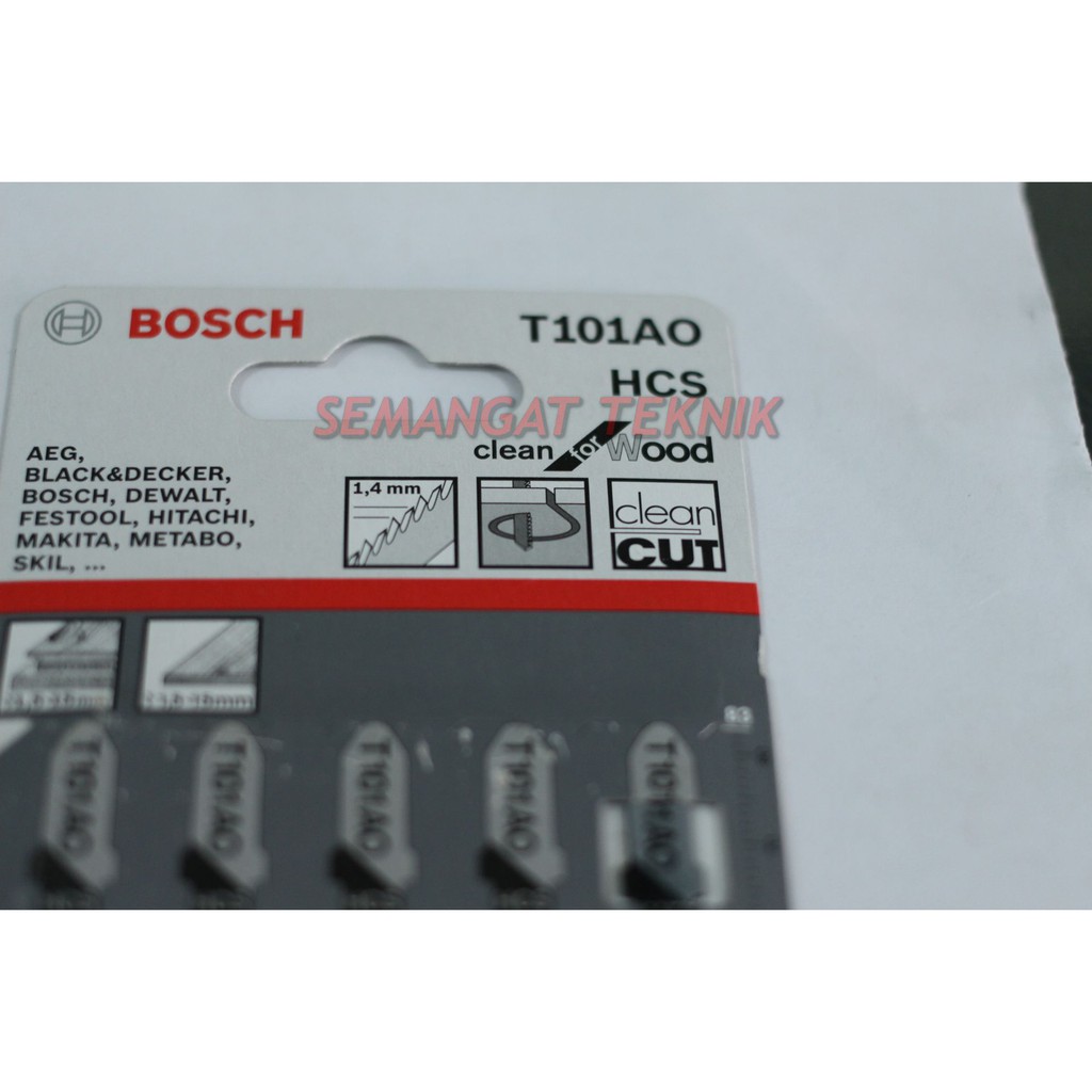 JIGSAW BLADE MATA JIGSAW BOSCH T101AO