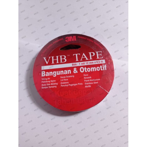 

Double Tape 3M VHB 12mm × 4,5m Original