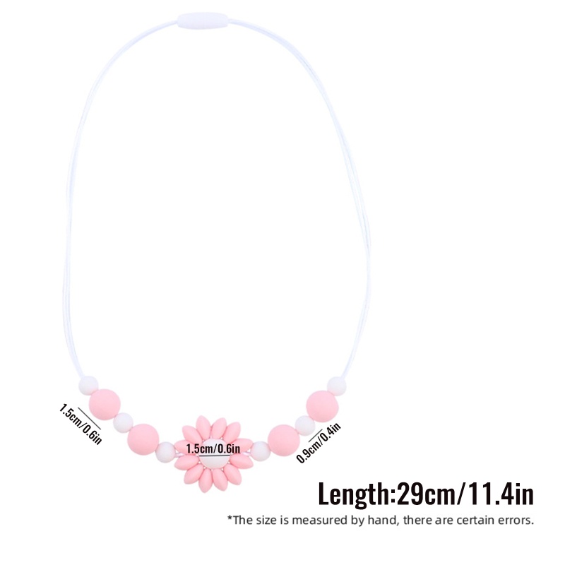 Mary Kalung Teether Bayi Laki-Laki / Perempuan Bahan Silikon