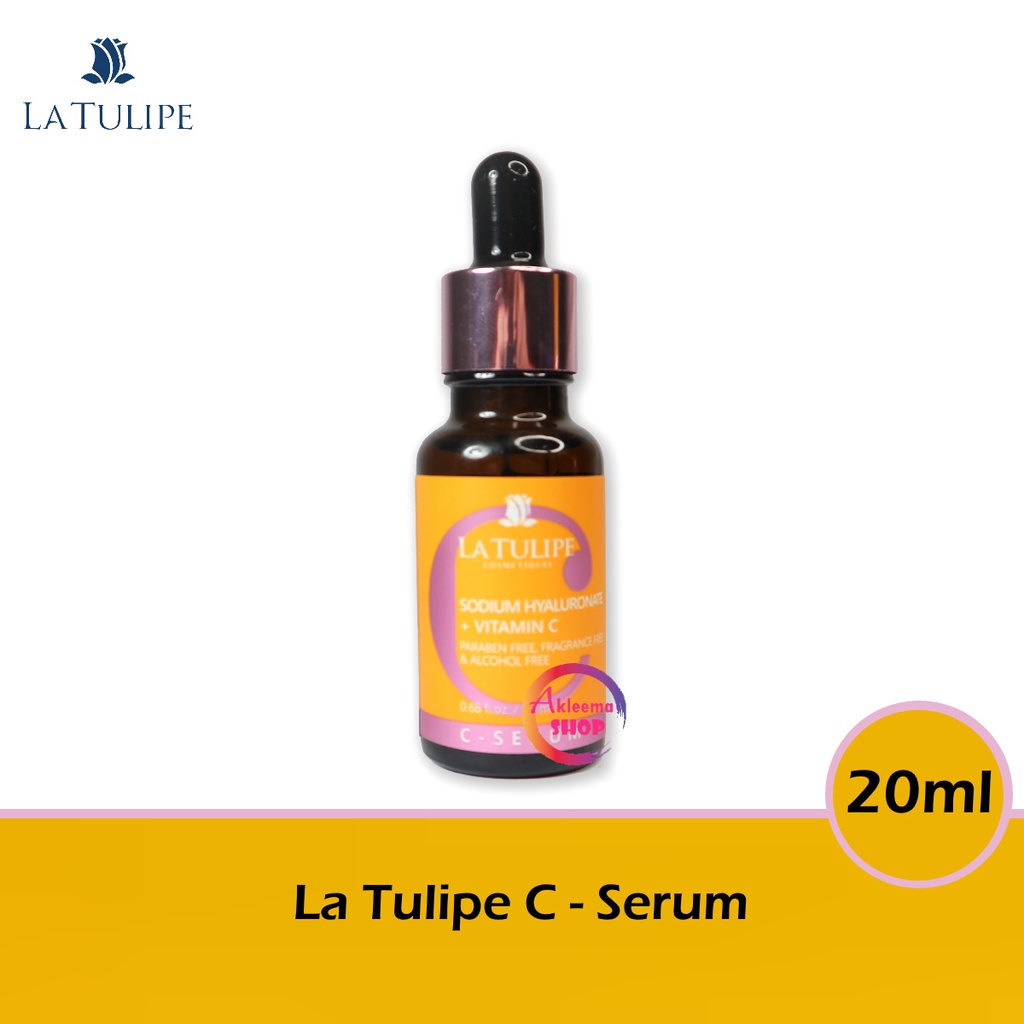 La Tulipe Paket C Series 3pcs (Facial Foam 40gr+Serum 20ml+Night Cream 25gr)