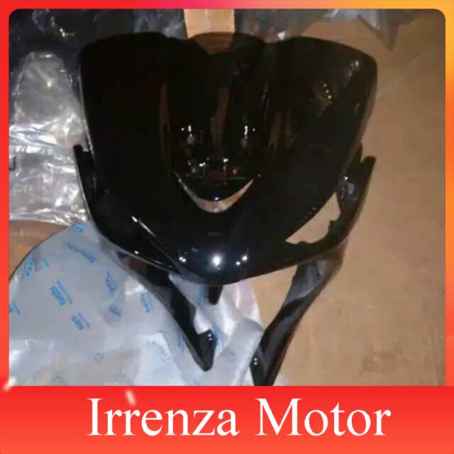 Cover body depan tameng panel Vega ZR hitam