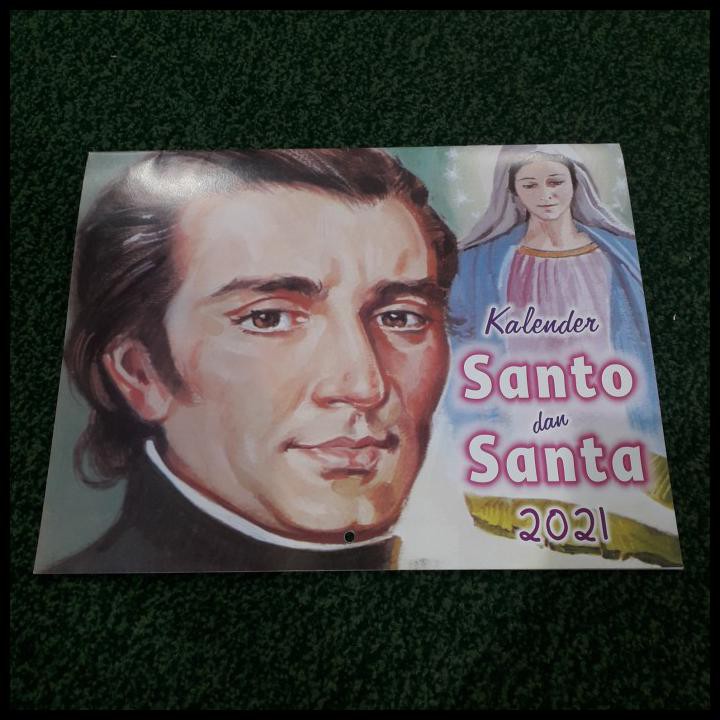

Kalender Santo Dan Santa 2021 Kalender Dinding 2021 Katholik Katolik