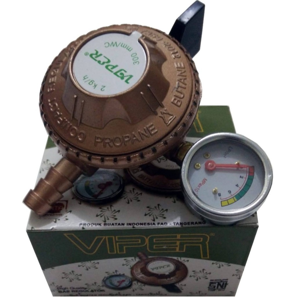 Regulator Meter Gas LPG Tekanan Rendah Viper