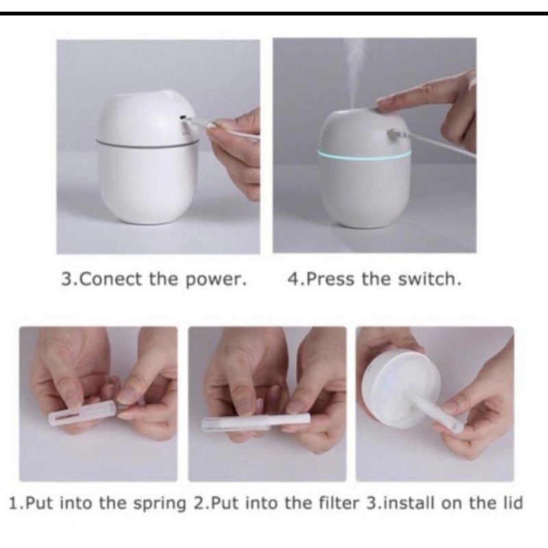 humidifer USB pelembab udara portable mini humidifier aroma terapi-1