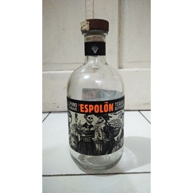 Jual Botol Bekas Espolon Reposado Tequila.