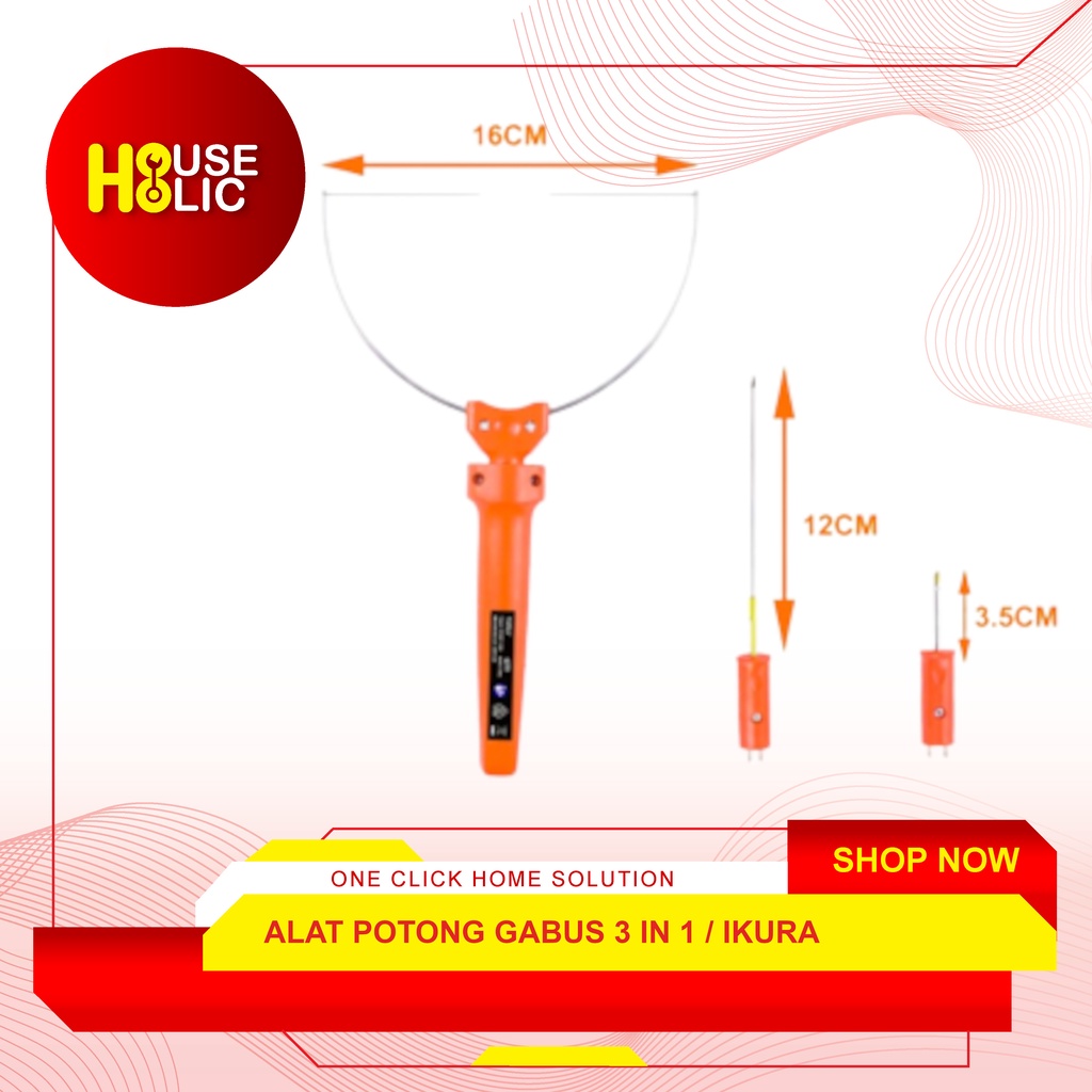 Styrofoam Cutter 3in1 / Alat Potong Gabus / Pemotong Gabus