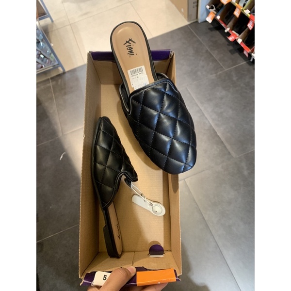Fioni genoa Black payless mule