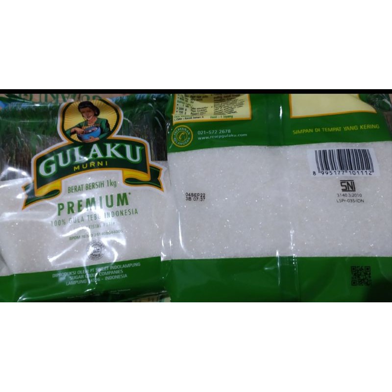 

Gulaku gula kristal putih premium 1kg