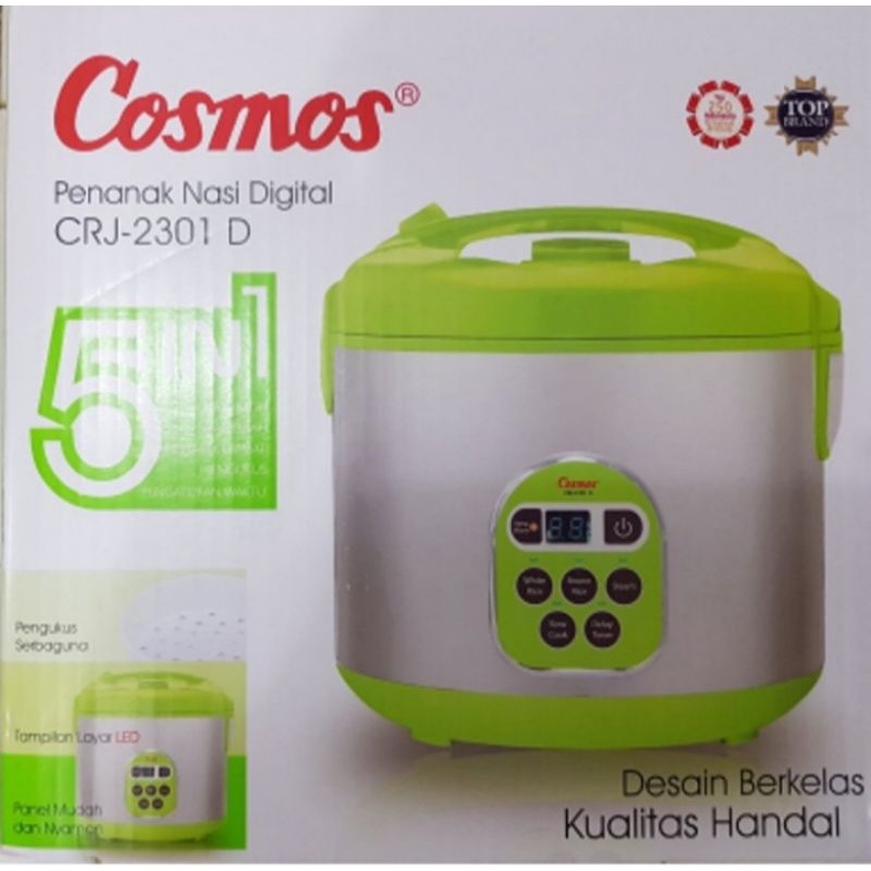 Magic Com 2 Liter Cosmos CRJ2301D 5in1 Digital