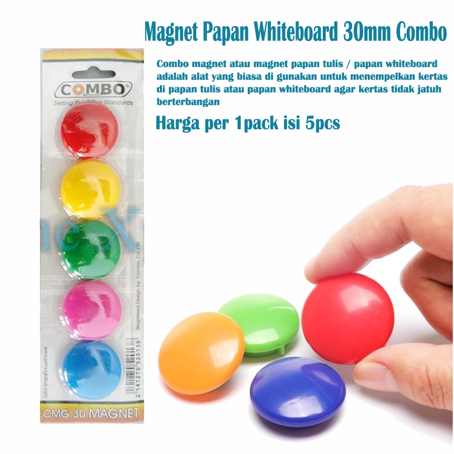 Magnet Papan Tulis 30mm Combo / Magnet Papan Whiteboard