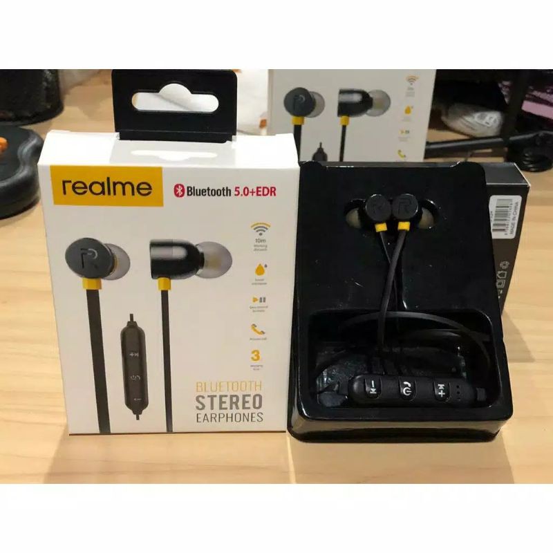 Bluetooth Realme / Headset Handsfree Bluetooth 5.0 Realme Wireless