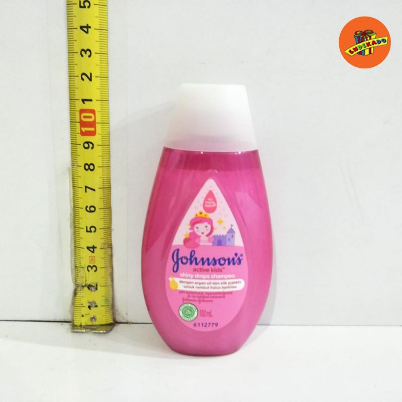 JOHNSON'S ACTIVE KIDS SHINY DROPS SHAMPOO GIRL 100ml - SAMPO BAYI