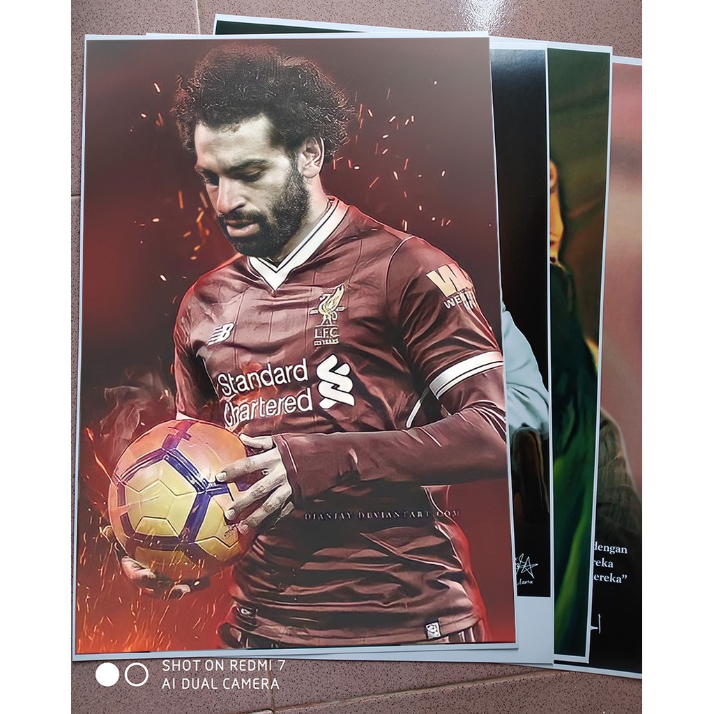 

POSTER SALAH 32X47 CM LIVERPOOL ARTPAPER 310 GRAM